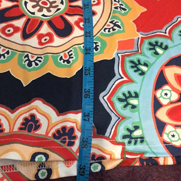 New SHEIN  Colorful Summer Flare Dress - Picture 15 of 15